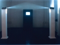 "Apearent End - Triumphal-Arch", series: "Outside - Inside Games" 1997; light installation