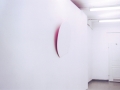 Kasia Kujawska-Murphy, "Hidden Colors", 2002, Ph.D. ("Open Wall - Hidden Red", "Hidden Red", "Hidden Blue"), minimalistic installation,