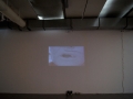 Ola Koziol, video-projection, "Not I" The International Exhibition of Contemporary Art, 2014/2015,  co-curator: Kasia Kujawska-Murphy,