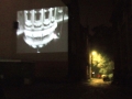 Tim Murphy, "Regeneration od Art District" - outside projection on a building