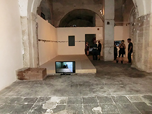 "Not I" Site Specific Galleries, Scilia, Sicily, Italy 2015