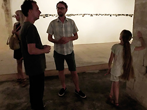 "Not I" Site Specific Galleries, Scicli, Sicily, Italy 2015