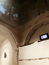 Agata Drogowska, Video, "Not I" Site Specific Galleries, Scicli, Sicily, Italy 2015